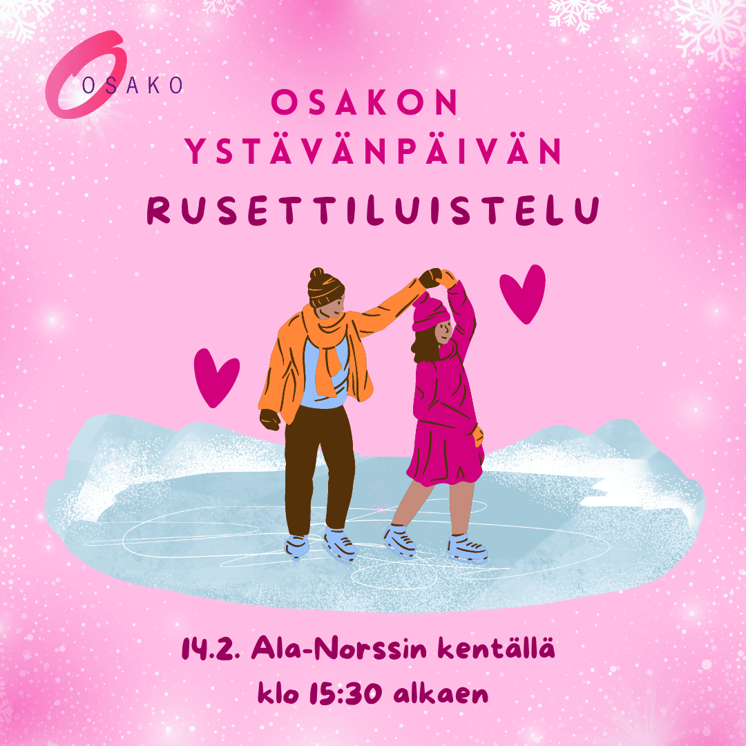 OSAKOn ystävänpäivän rusettiluistelu ⋆ Opiskelijakunta OSAKO