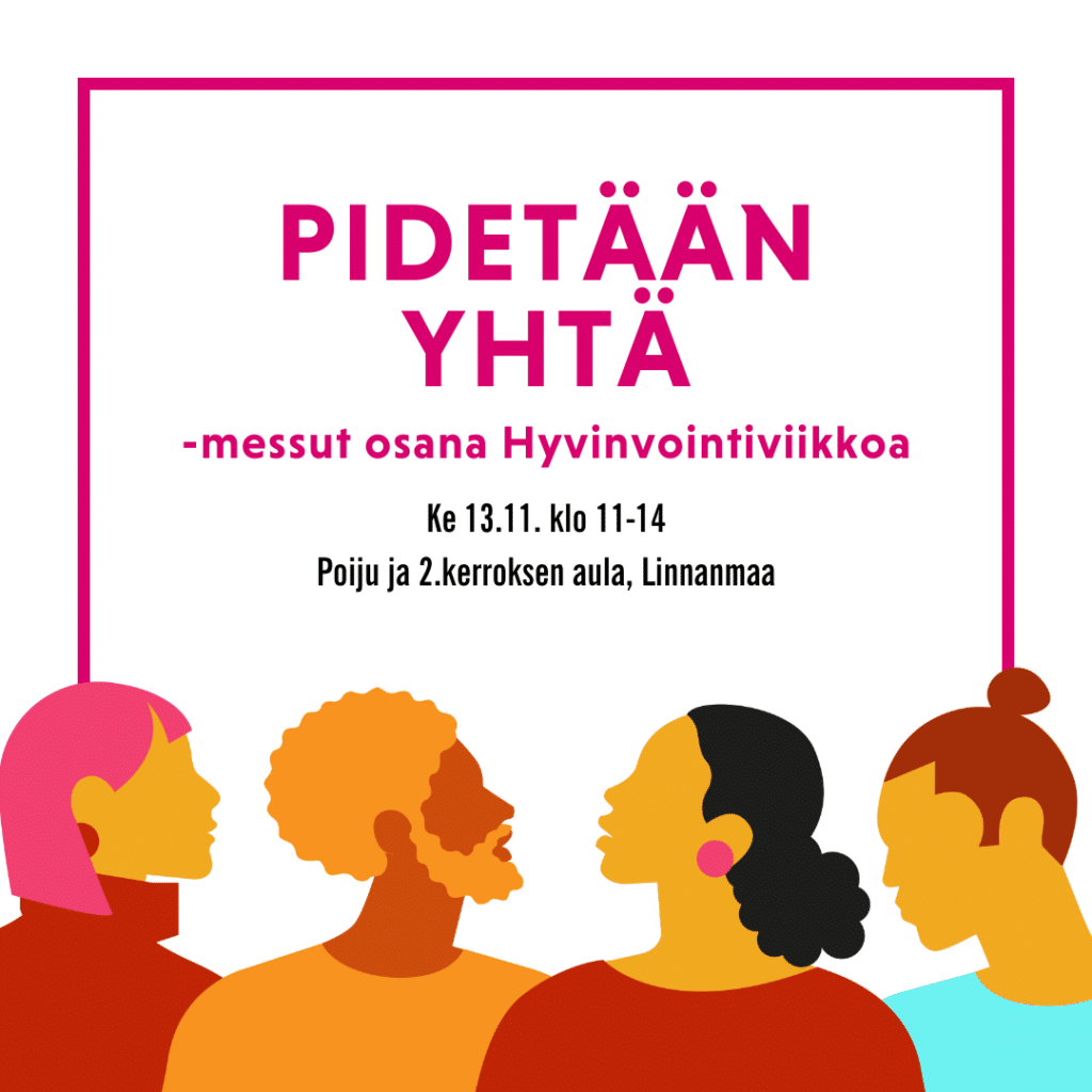 Hyvinvointiviikolla messuillaan Pidetään yhtä -teemalla 