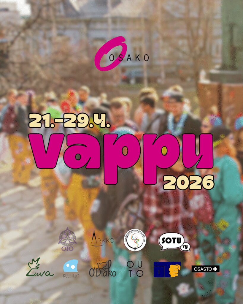OSAKON VAPPU 2026